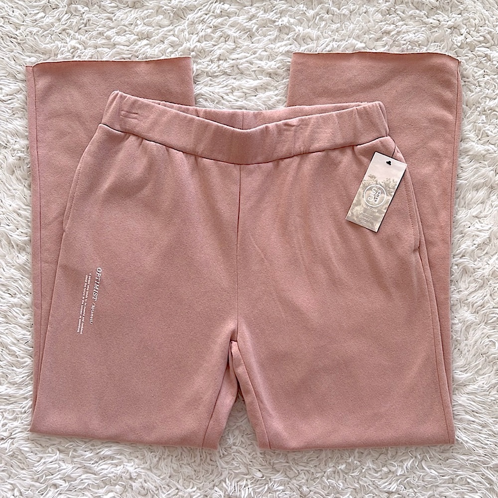 Sage Collective Wide Leg Optimist Sweatpants